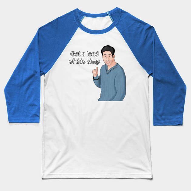 Get a Load of This Simp Dank Meme Baseball T-Shirt by Barnyardy